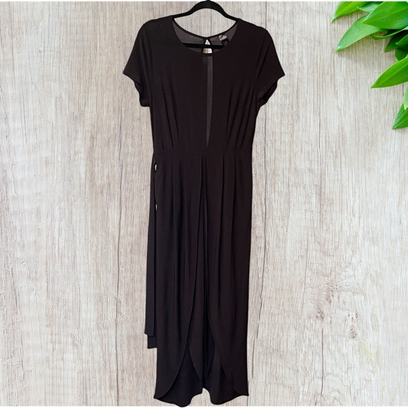 DUCCI BLACK EVENING JUMPSUIT SMALL - Picture 1 of 4